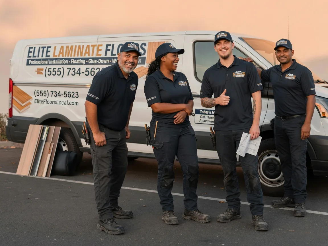 Laminate flooring installation company in Steinauer, NE